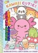 Delaney Foerster, Daniela massironi - Kawaii Cuties: Coloring Book with Confetti Crayons and Stickers