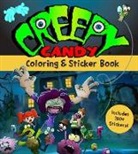 Inc. Toonz Animation USA, Toonz Animation USA Inc - Creepy Candy Coloring & Sticker Book