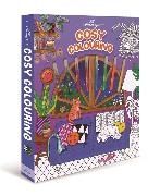 Igloo Books Ltd - Cosy Colouring Soft and comfy scenes | Premium brush pens | Cosy and calm creativity