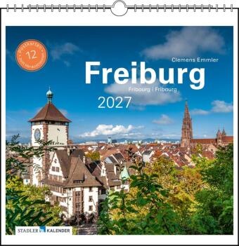 Clemens Emmler, Clemens Emmler - Freiburg 2027 Postkarten-Tischkalender
