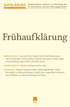 Karl Eibl - Frühaufklärung