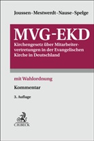 Jacob Joussen, Wilhelm Mestwerdt, Helmut Nause, Helmut Nause (Dr.) u a, Helmut Nause u a, Karin Spelge - MVG-EKD
