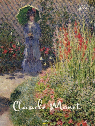 Claude Monet, Verlag Korsch, Korsch Verlag - Claude Monet 2027 Großer Kunstkalender. Edler Wandkalender mit den besten Werken des Künstlers. Impressionismus. Kunst Gallery Format: 48 x 64 cm.