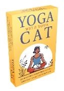Hart Sam - Yoga With Your Cat 52 Cards and Booklet Featuring Purr-fect Poses for You and Your Feline Friend