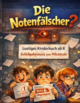 Dominik Mikulaschek - Die Notenfälscher? Lustiges Kinderbuch ab 8 | Schulgeheimnis zum Miträtseln. DE