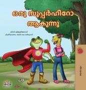Kidkiddos Books, Liz Shmuilov - Being a Superhero (Malayalam Children's Book)