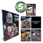 Igloo Books Ltd - Star Wars The Mandalorian Epic wallet containing 5 The Mandalorian and Grogu story, colouring and activity books!