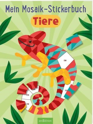Izabella Markiewicz - Mein Mosaik-Stickerbuch - Tiere