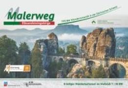 Malerweg - Sächsische Schweiz 1 : 30 000 Elbsandsteingebirge. Wandertourenführer