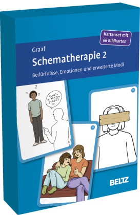 Peter Graaf, Antonia Holst, Antonia Holst - Schematherapie 2: Bedürfnisse, Emotionen und erweiterte Modi Kartenset mit 66 Bildkarten. Mit 16-seitigem Booklet. Kartenformat 9,8 x 14,3 cm in stabiler Box