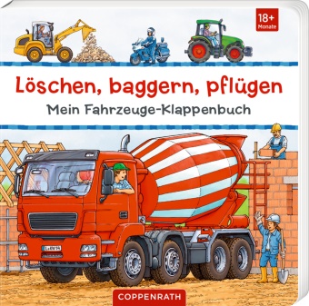 Stefan Seidel, Stefan Seidel - Löschen, baggern, pflügen: Mein Fahrzeuge-Klappenbuch