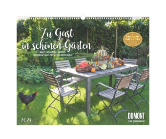 Elke Borkowski, Elke Borkowski - Zu Gast in schönen Gärten 2027 Wandkalender 52x42,5 cm mit Fotografien von Elke Borkowski und 3-sprachigem Kalendarium