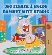Shelley Admont, Kidkiddos Books - I Love to Keep My Room Clean (Norwegian Book for Kids)