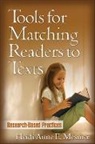 Kathleen J. Brown, Priscilla L Griffith, James V. Hoffman, Heidi Anne E. Mesmer, Heidi Anne E. (Virginia Tech Mesmer, Heidi Anne Edelblute Mesmer - Tools for Matching Readers to Texts