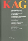 Alexander Vogel, Alexander Dr. LL.M. Vogel - KAG - Bundesgesetz über die kollektiven Kapitalanlagen