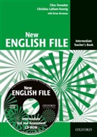 B Brennan, Brian Brennan, Lindsay Clandfield, Christin Latham-Koenig, Christina Latham-Koenig, Cliv Oxenden... - New English File - Intermediate: New English File Intermediate Teacher Book with Test and Assessment