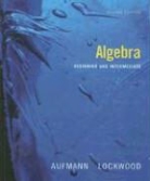 Richard N. Aufmann, Richard N. Barker Aufmann, Vernon C. Barker, Joanne S. Lockwood - Algebra