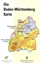 Landeszentral für politische Bildung, Landeszentrale für politische Bildung - Die Baden-Württemberg Karte