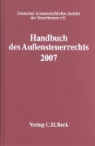 Handbuch des Aussensteuerrechts 2007