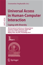 Constantin Stephanidis, Constantine Stephanidis - Universal Acess in Human Computer Interaction. Coping with Diversity