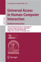 Constantin Stephanidis, Constantine Stephanidis - Universal Access in Human-Computer Interaction. Ambient Interaction