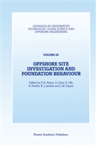 D. A. Ardus, Clare, D Clare, D. Clare, A. Hill, A Hill et al... - Offshore Site Investigation and Foundation Behaviour