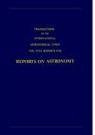 de Jager, C de Jager, C. De Jager, C. Jager, C. De Jager - Transactions of the International Astronomical Union:Reports on Astronomy