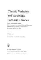 A. L. Berger, A.L. Berger, L Berger, A L Berger - Climatic Variations and Variability: Facts and Theories