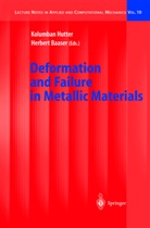 Baaser, Baaser, H. Baaser, Herbert Baaser, K. Hutter, Kolumba Hutter... - Deformation and Failure in Metallic Materials