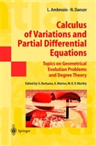 Luig Ambrosio, Luigi Ambrosio, Norman Dancer, Giuseppe Buttazzo, Giuseppe (Hrsg.) Buttazzo, M K V Murthy... - Calculus of Variations and Partial Differential Equations