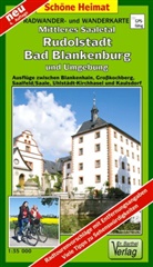Verlag Dr Barthel - Doktor Barthel Karten: Doktor Barthel Karte Mittleres Saaletal, Rudolstadt, Bad Blankenburg und Umgebung