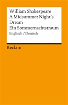 William Shakespeare, Wolfgan Franke, Wolfgang Franke - A Midsummer Night's Dream / Ein Sommernachtstraum