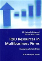 Christoph Bäumel, David Gerstner - R&D Resources in Multibusiness Firms