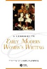 Pacheco, Arturo Pacheco, Anita Pacheco - Companion to Early Modern Women's Writing