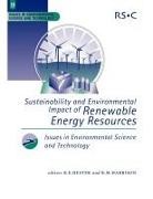 R. E. Hester, R M Harrison, R M (University of Birmingham Harrison, R. M. Harrison, R E Hester, R E (University of York Hester... - Sustainability and Environmental Impact of Renewable Energy Sources