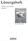 Sven-Oliver Hesse, Oliver Hesser - Zahlen und Grössen 8. SJ. Lösungen zum Schülerbuch. NW