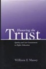 WF Massy, William F. Massy - Honoring the Trust - Quality and Cost Containment in Higher Education