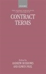 Andrew Burrows, Andrew Peel Burrows, Andrews Burrows, Hon. Andrew Burrows, BURROWS ANDREW PEEL EDWIN, Edwin Peel... - Contract Terms