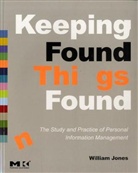 William Jones, William (University of Washington) Jones, William P. Jones, Jones William - Keeping Found Things Found