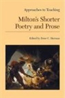 Herman, Peter C. (EDT) Herman, Peter C Herman, Peter C. Herman - Approaches to Teaching Milton's Shorter Poetry and Prose