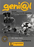 genial - Stufe A1: Arbeitsbuch, m. Audio-CD