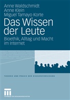 Ann Klein, Anne Klein, Miguel Tamayo, Miguel Tamayo Korte, Ann Waldschmidt, Anne Waldschmidt - Das Wissen der Leute