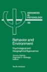 T. (Department of Psychology Garling, Tommy Garling, Tommy Golledge Garling, Garling T., T. Garling T., T. Garling... - Behavior and Environment