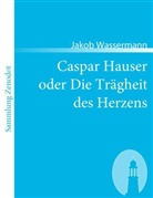 Jakob Wassermann - Caspar Hauser oder Die Trägheit des Herzens