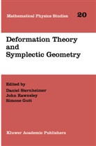 Simone Gutt, Joh Rawnsley, John Rawnsley, Daniel Sternheimer - Deformation Theory and Symplectic Geometry