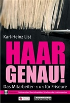 Karl-Heinz List - Haargenau! Das Mitarbeiter-1x1 für Friseure, m. CD-ROM