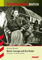 Bertolt Brecht, Werner Winkler - Bertolt Brecht 'Mutter Courage und ihre Kinder'