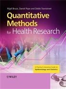 Bruce, Nigel Bruce, Nigel Pope Bruce, Daniel Pope, Debbi Stanistreet - Quantitative Methods for Health Research