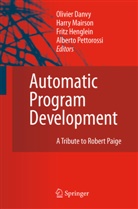Olivier Danvy, Frit Henglein, Fritz Henglein, Harry Mairson, Harry Mairson et al, Alberto Pettorossi - Automatic Program Development