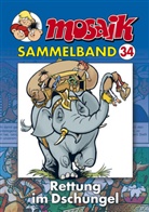 Mosaik Team, Klaus D Schleiter, Klaus D. Schleiter - Mosaik Sammelband - Bd.34: Mosaik Sammelband - Rettung im Dschungel
